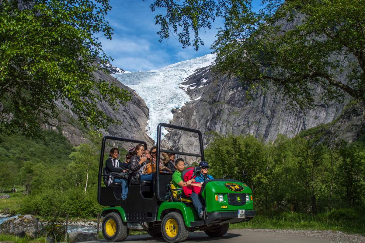 Norges fjll, fjordar och glacirer